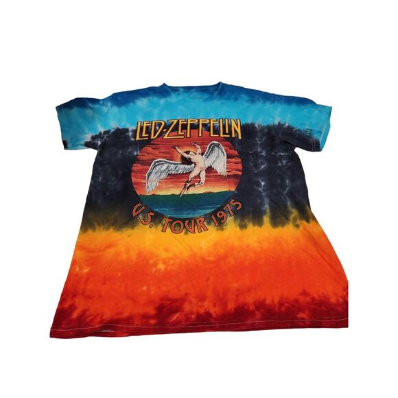 Led Zepplin tie dye tshirt - looks vintage but based on tag, it's modern - Picture 1 of 4